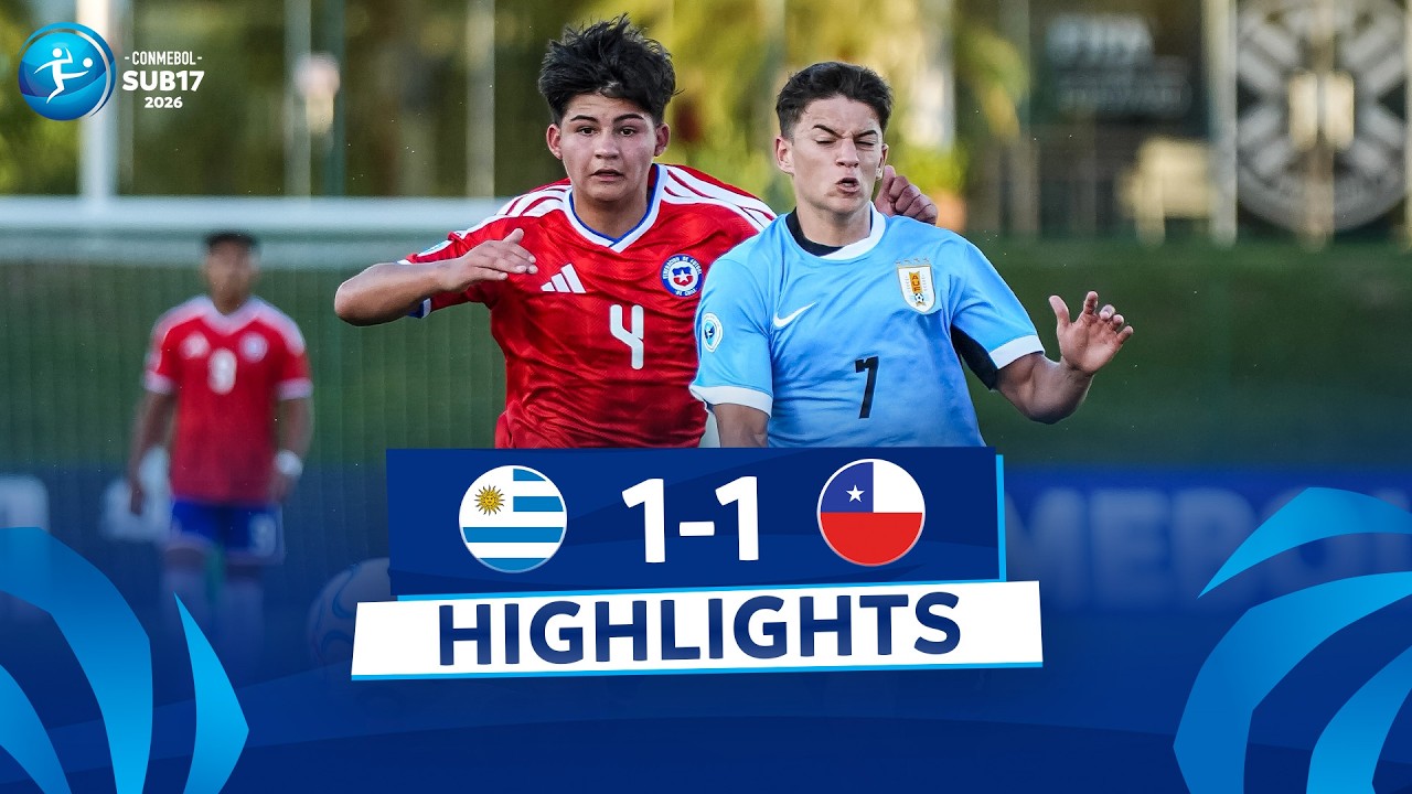 Uruguay U17 vs Chile U17 Highlights