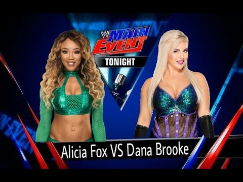 WWE Main Event 2017.01.20 Alicia Fox vs Dana Brooke