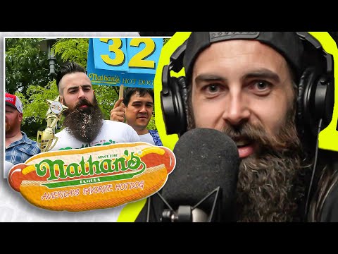 YouTube video about: What time is the nathan's hot dog eating contest?