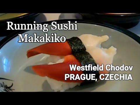 Running Sushi Makakiko in Westfield Chodov, Prague. #3