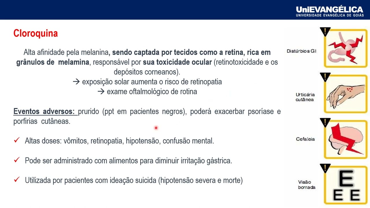 TRATAMENTO FARMACOLÓGICO MALÁRIA  - PARTE 2