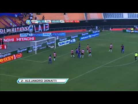 Gol de Donatti Estudiantes 1 Tigre 2 Fecha 1 Torneo Final 2013 Fútbol Para Todos