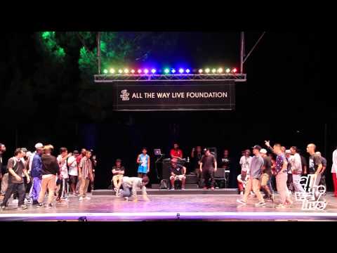 808 FloorGangz vs Naughty Boyz | Needle to the Groove B-boy Crew Finals | ATWL USA 2014
