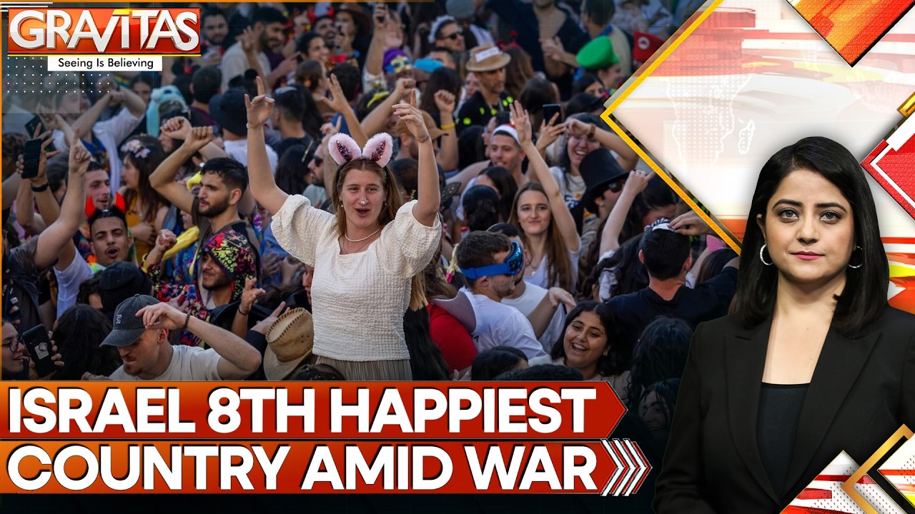World Happiness Report: Israel Secures 8th Place Despite Ongoing War | Gravitas