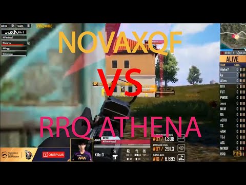 RRQ Athena VS NOVAXQF | PMGC | PUBG.