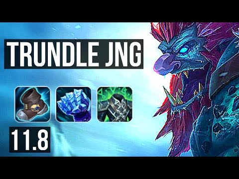 TRUNDLE vs REK'SAI (JUNGLE) | 3/0/10, 1.6M mastery, 300+ games | NA Diamond | v11.8