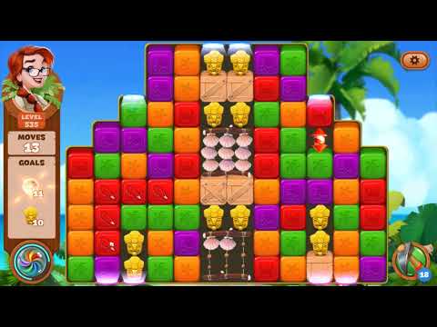 Lost Island: Blast Adventure - Level 535 (No Boosters) HD