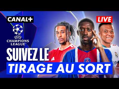 🚨 Tirage au sort de la saison régulière de Ligue des champions en direct et débrief ⚽️