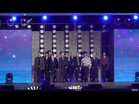 190518 드림콘서트 Seventeen 세븐틴 '우리의 새벽은 낮보다 뜨겁다'  Full shot.