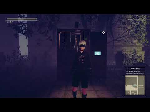 Otis suffers Nier: Automata for Kiss (skip - weapons upgrade.)