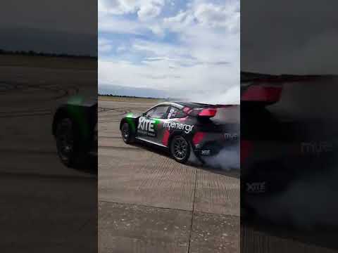 You won't believe the sound this 820hp rallycross car makes!
