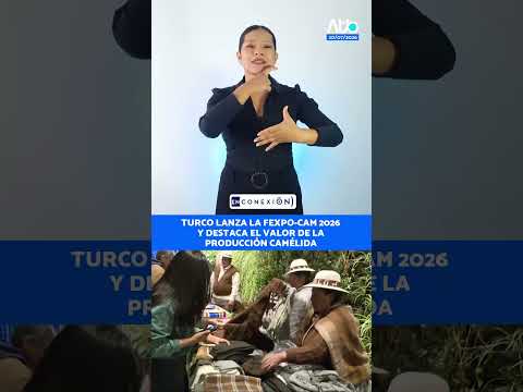 Turco lanza la Fexpo-Cam 2026 y destaca el valor de la producción camélida