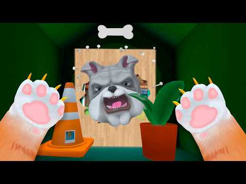 Building The Most DANGEROUS Base In The Dog House - I Am Cat VR