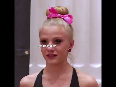Poor Paige #dancemoms #abbyleemiller #paigehyland