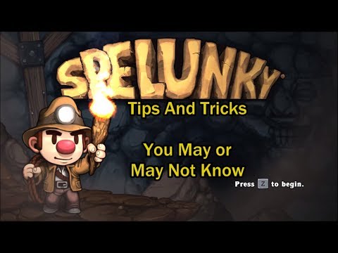Spelunky Tips and Tricks (That You May or May Not Know)
