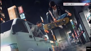 コナン並みのスケボー技術で逃走する木村拓哉 JUDGE EYES 実況♯23
