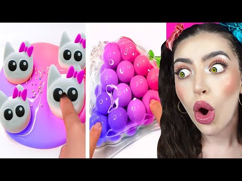 Top 7 Most ODDLY SATISFYING videos EVER! (SQUISHY SLIME, CANDY CRUSH, MAGNET CLICK, & MORE!)