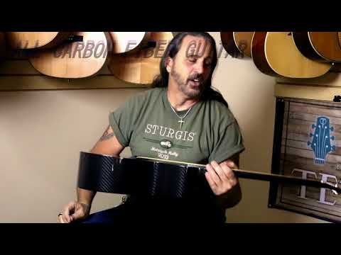 Slick Machine DeSelms features the RainSong Carbon Graphite Guitar