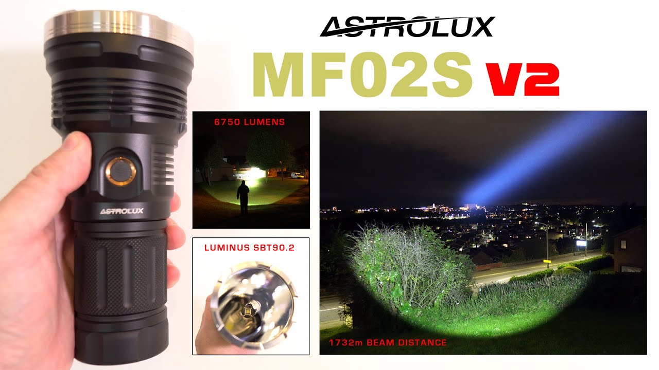 4K Review] ASTROLUX MF02S V2. 1732m range. 6750 lumens. (MF02S V2