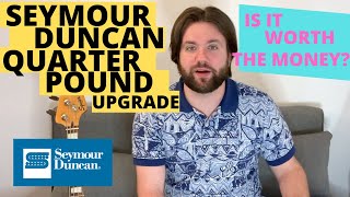 Video thumbnail for Is Upgrading Bass Pickups Worth It? Seymour Duncan Quarter Pound PJ Upgrade by cheers.com.au