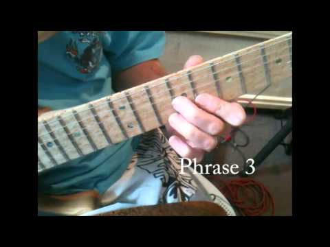 Dave Brons - pentatonic licks position 2