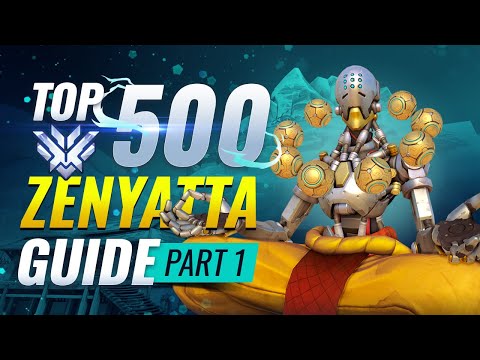 Top 500 Zenyatta Guide Part 1 VOD Review | Pro Overwatch Gameplay Guide