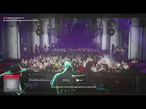 HITMAN 3 (2021) - DJ 47 hypes up the crowd