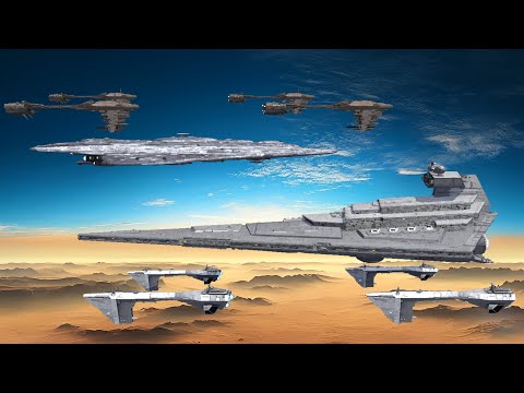 MC80 Star Cruiser VS Imperial Star Destroyer - PICKET COMBAT
