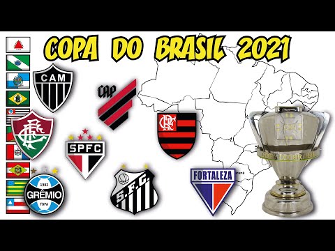 Atlético MG, campeão da Copa do Brasil, 2021.