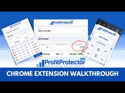 Profit Protector Pro UPDATED Chrome Extension Walkthrough (Get Items Repricing SOONER)