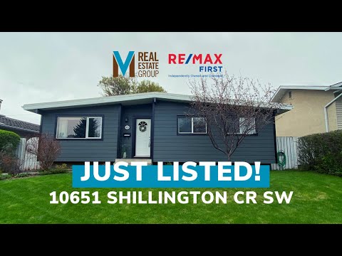 SOLD - 10651 Shillington Cres SW  Calgary , AB - Real Estate Video