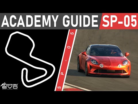 So erhältst du 3 Sterne in der SP-05 Fahrakademie – Assetto Corsa EVO