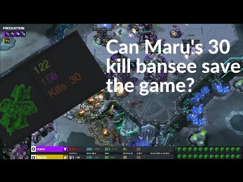 Maru (T) Vs. Serral (Z) on Moondance! [starcraft 2 cast]