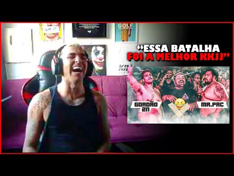 KANT REAGE A BATALHA MAIS ENGRAÇADA! GORDÃO ZN X MR PAC (MUITA TETA VISH 😂) | Ambiente de Kant