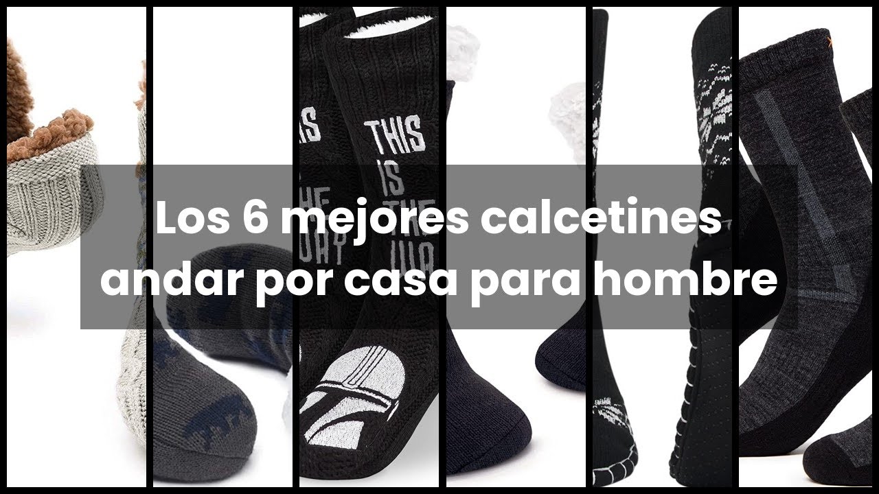 Calcetines andar por casa hombre: Los 6 mejores calcetines andar por casa para hombre 🤓