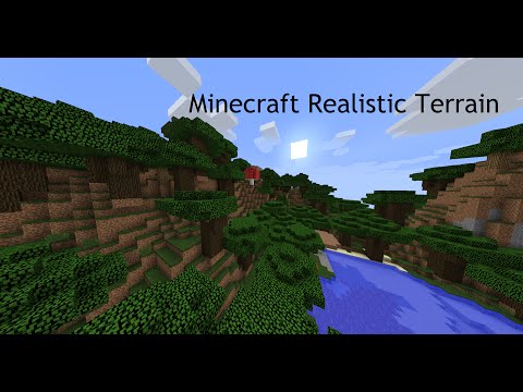 Minecraft Realistic Terrain 1.8 Ep 2