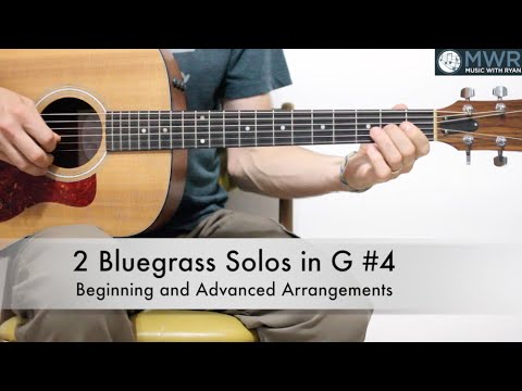 Beginner and Advanced Bluegrass Solos - Guitar Lesson!