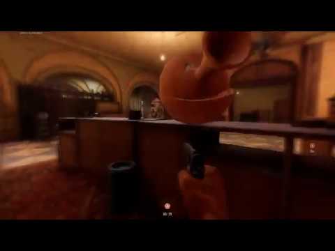 Playing duck duck shoot against the bots