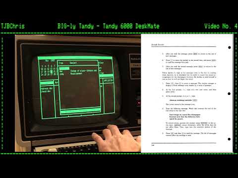 BIG-ly Tandy Part IV: Tandy 6000 DeskMate #septandy