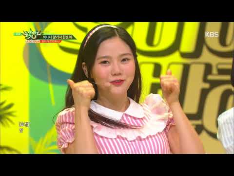 뮤직뱅크 Music Bank - 바나나 알러지 원숭이 - 오마이걸 반하나 (Banana allergy monkey - OH MY GIRL BANHANA).20180406