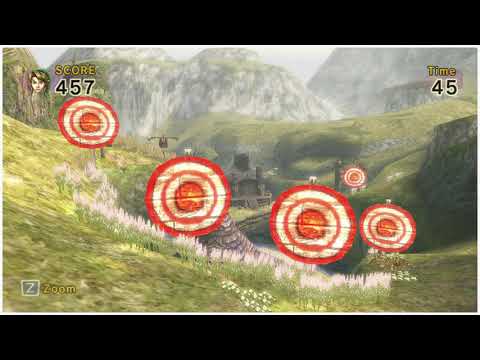 DOLPHIN EMULATOR - LINK'S CROSSBOW TRAINING WITH SINDEN LIGHTGUN & CROSSHAIRS REMOVED!