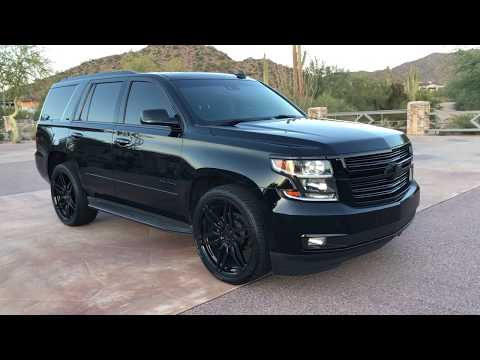 Blacked Out 2015 Tahoe LTZ - The "BLACKOP" Tahoe