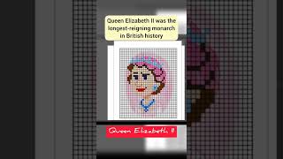 👑 Queen Elizabeth II ❤️ free printable. #satisfying #homeschooling #satisfyingvideos #coloring