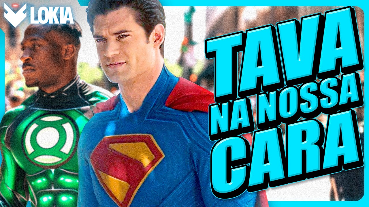 ERRO BRUTAL COM SUPERMAN E LANTERNA VERDE QUE SAIU