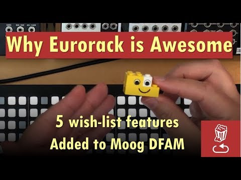 5 top features added to Moog DFAM: This is why Eurorack is AWESOME