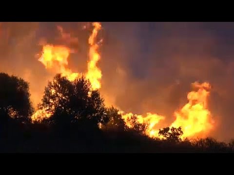 Erdőtűz tombol Görögországban