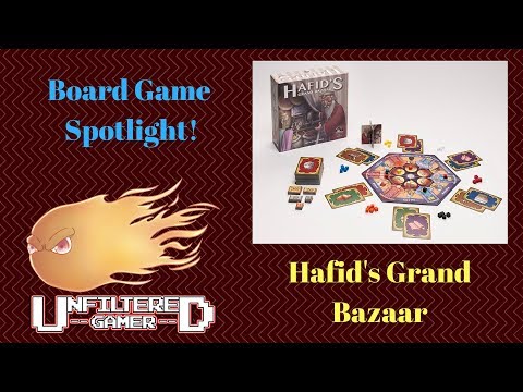 Hafid's Grand Bazaar - Board Game Review