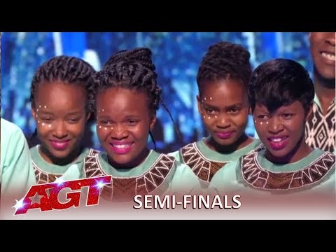 Ndlovu Youth Choir: Dance Group Do South Africa PROUD On The Big Stage! | America's Got Talent