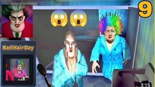 || Scary Teacher 3D - Bad Hair Day - Gameplay Walkthrough Part 9 ||(Android / iOS ) #kids #trending