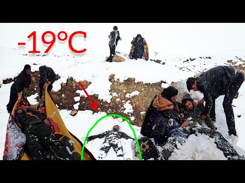 Freezing of the Soldier of the Homeland in the Snowstorm: The Grandmother's Tears for Her Son Shahin